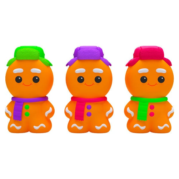 Nee Doh® Ginger Glowman Crunchy Scented Glow-In-The-Dark Fidget Toy (1pc) Color Ships Assorted