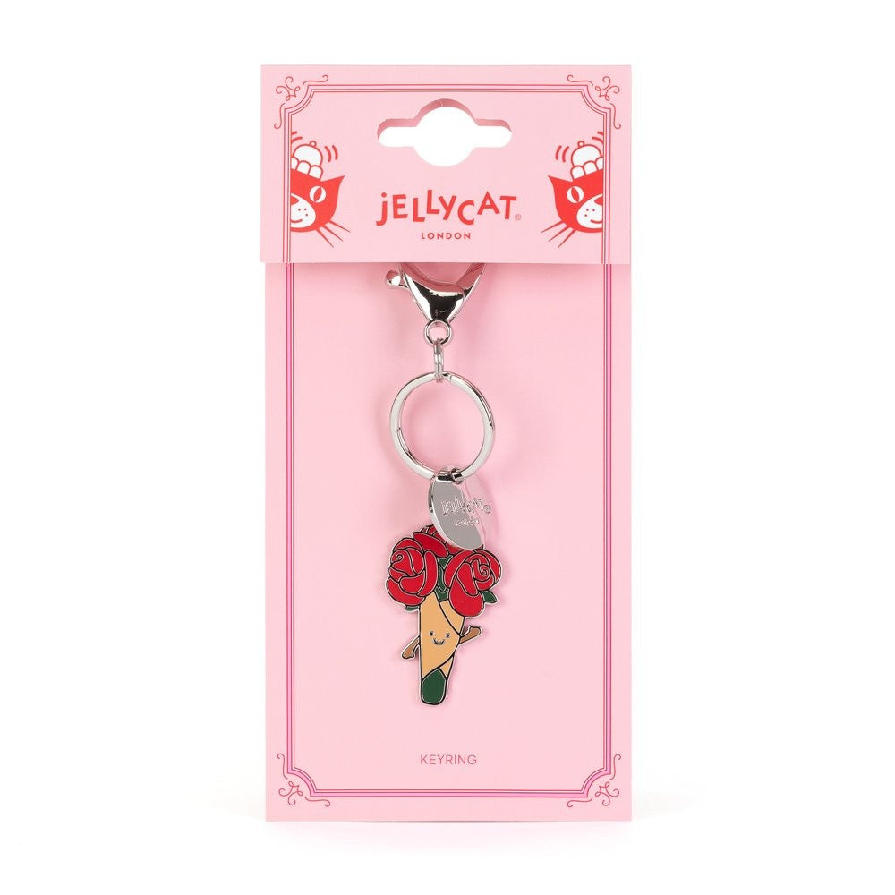 Amuseables Rose Bouquet Keyring