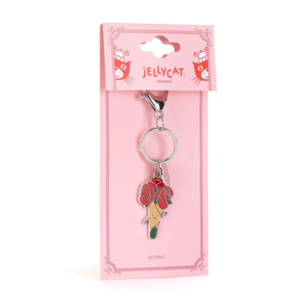 Amuseables Rose Bouquet Keyring