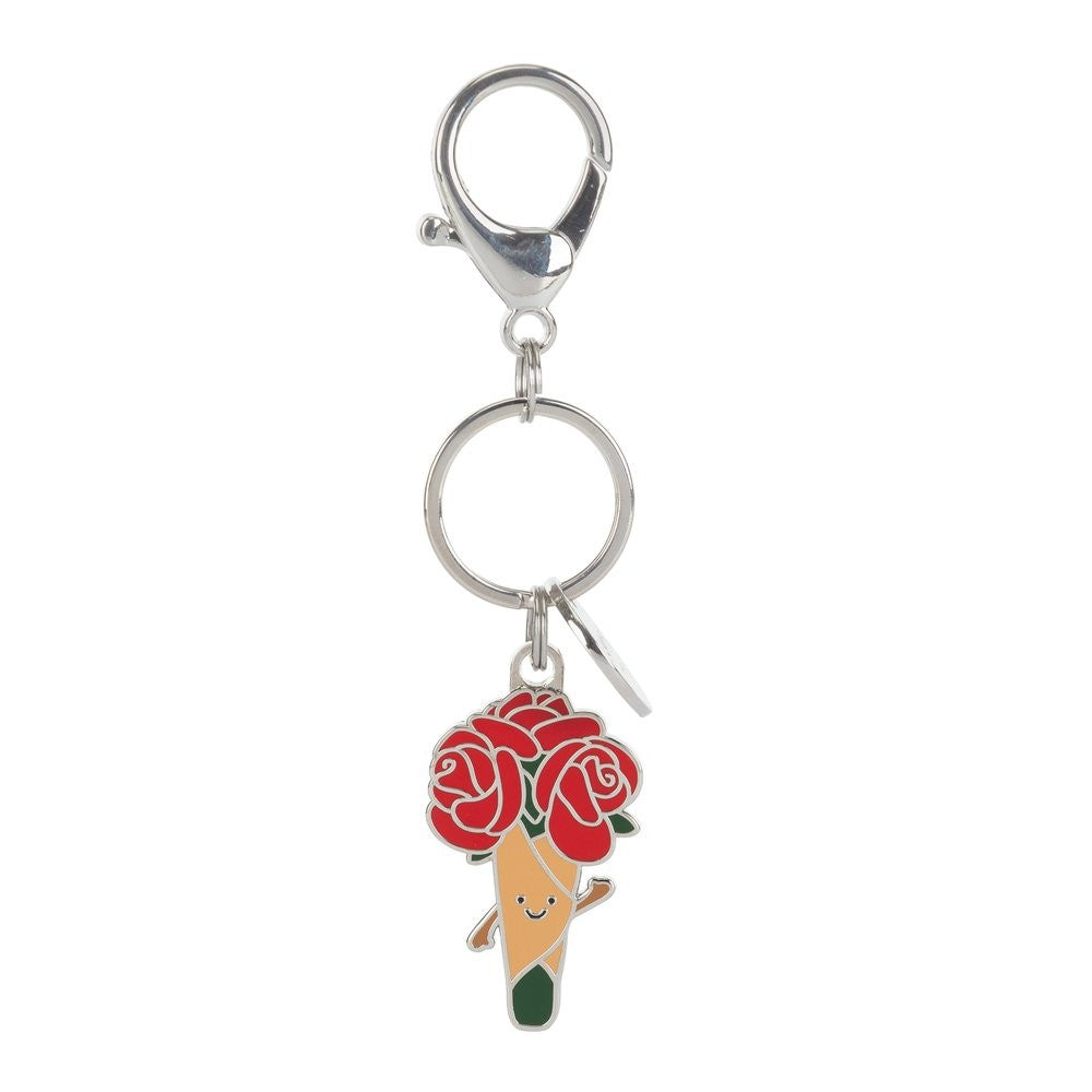 Amuseables Rose Bouquet Keyring