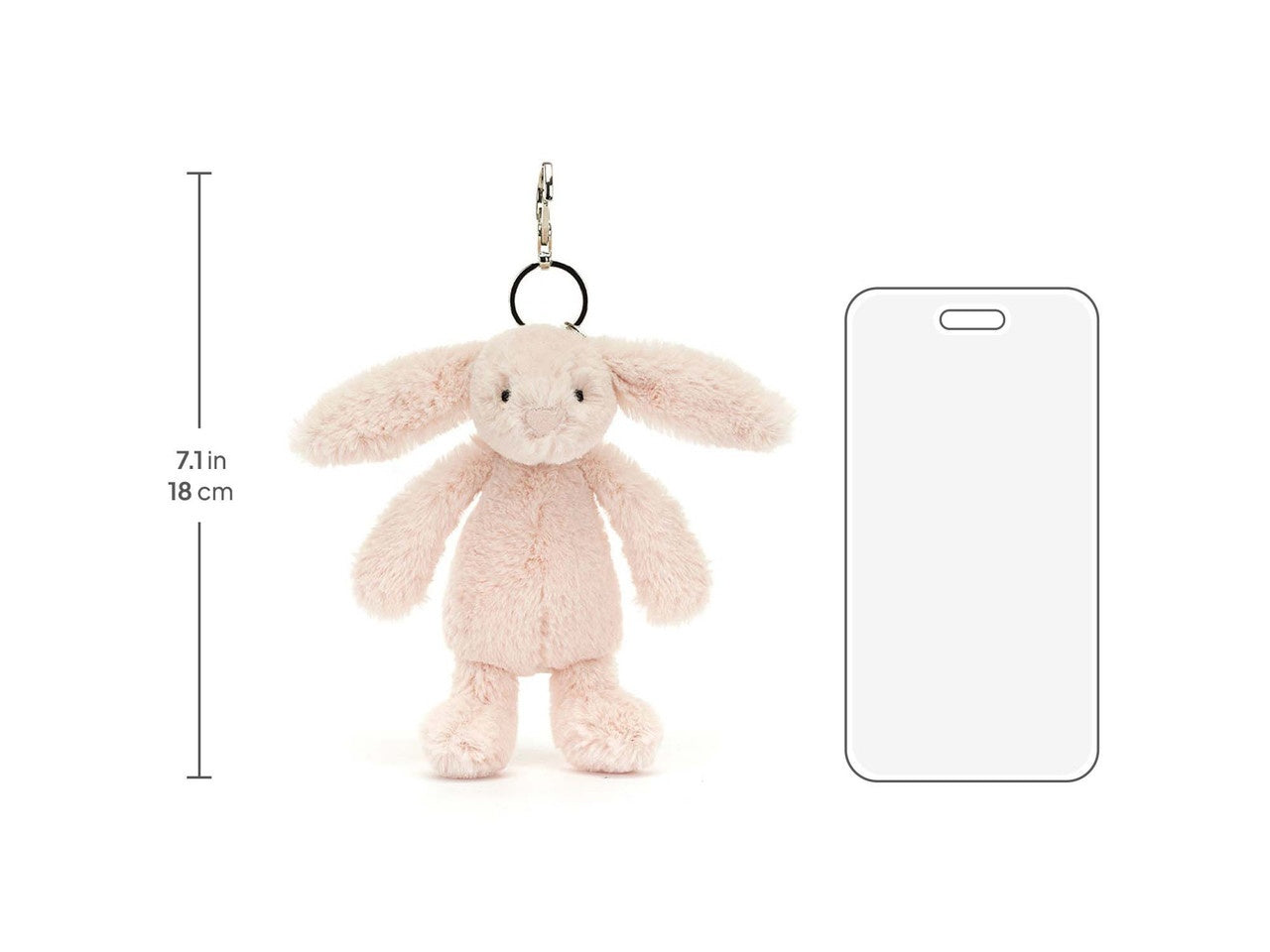  Bashful Blush Bunny Bag Charm