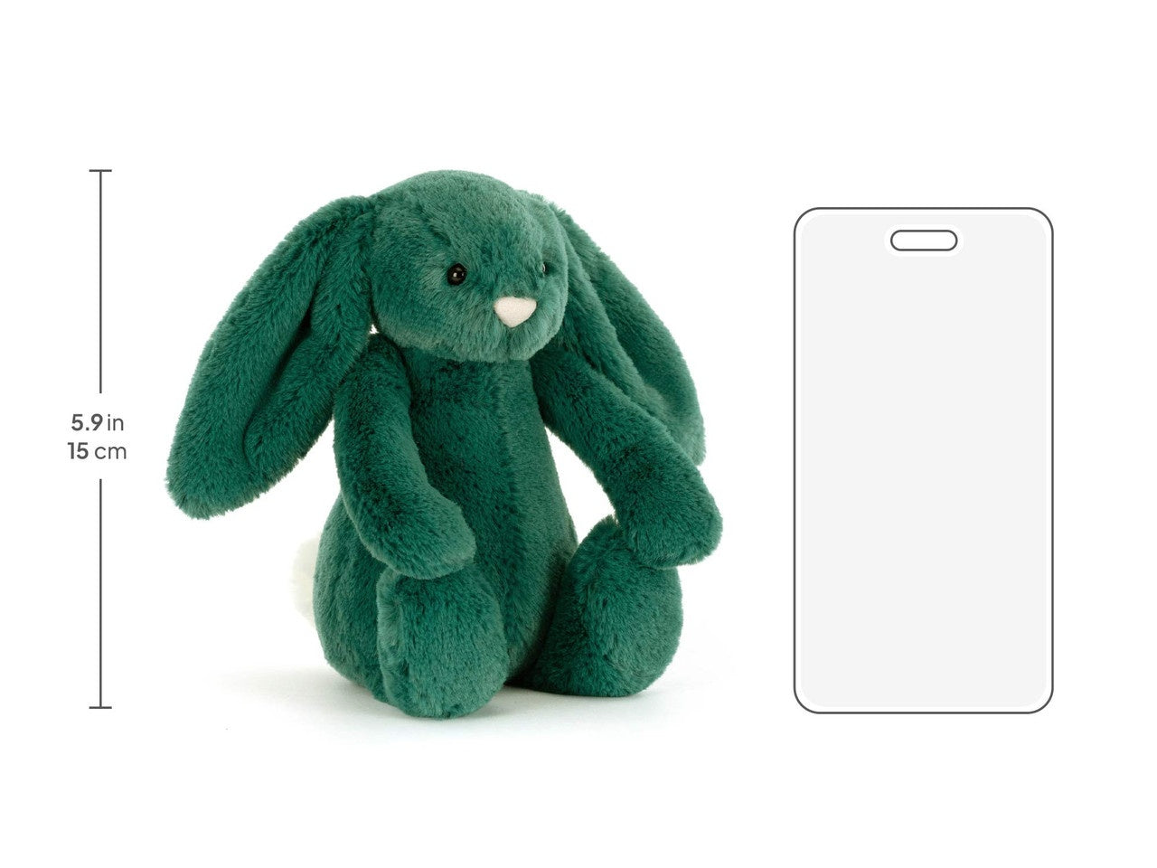 Bashful Teal Bunny