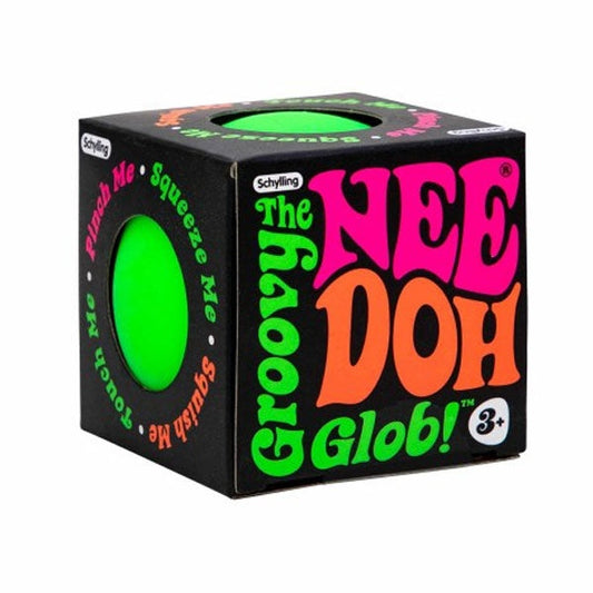 Nee Doh® Groovy Glob Original Stress Ball Squishy Fidget Toy (1pc) Color Ships Assorted