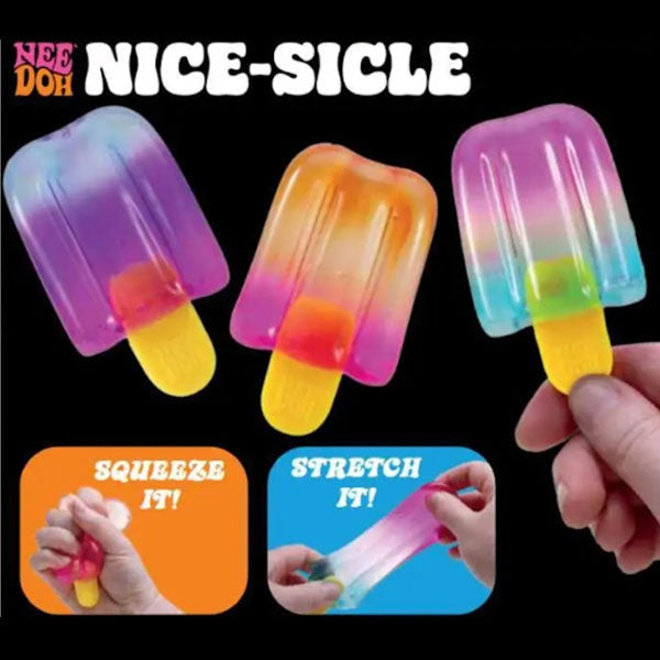 Nee Doh® Nice-Sicle Squishy Fidget Toy (1pc) Color Ships Assorted