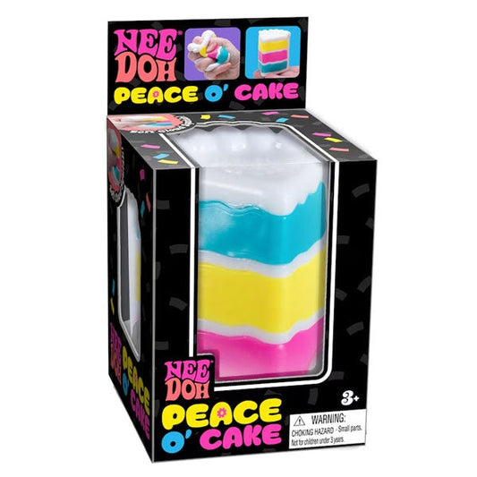 Nee Doh® Peace O' Cake Squishy Fidget Toy (1pc)