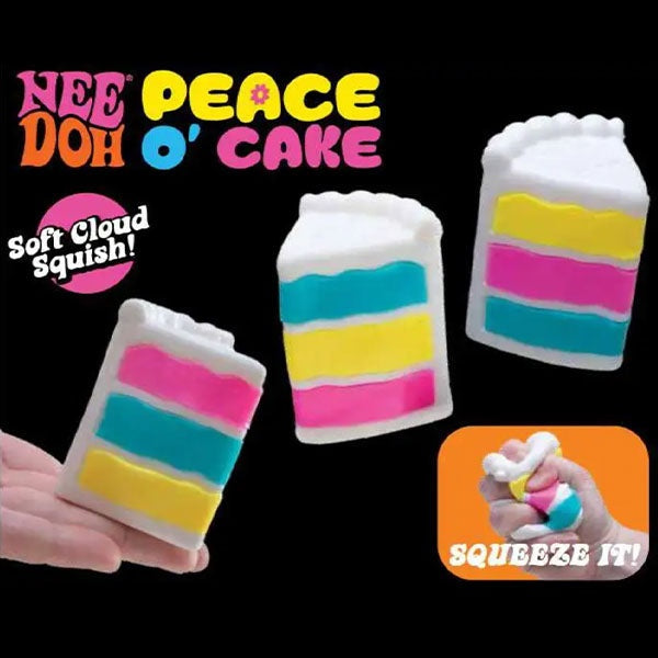 Nee Doh® Peace O' Cake Squishy Fidget Toy (1pc)