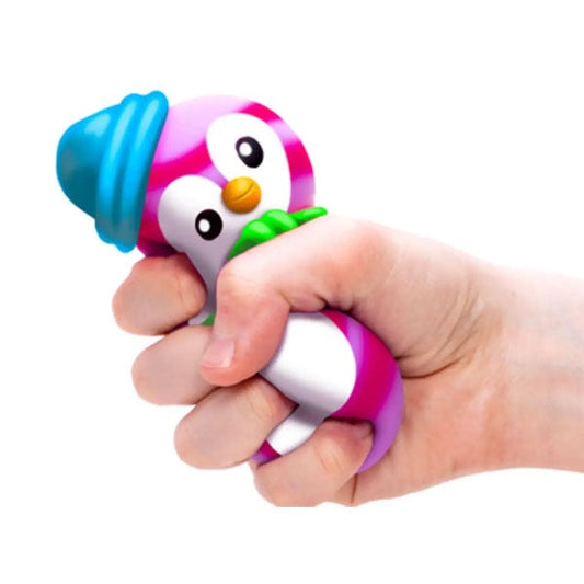Nee Doh® Polar Glow Penguin Crunchy Glow-In-The-Dark Fidget Toy (1pc) Color Ships Assorted