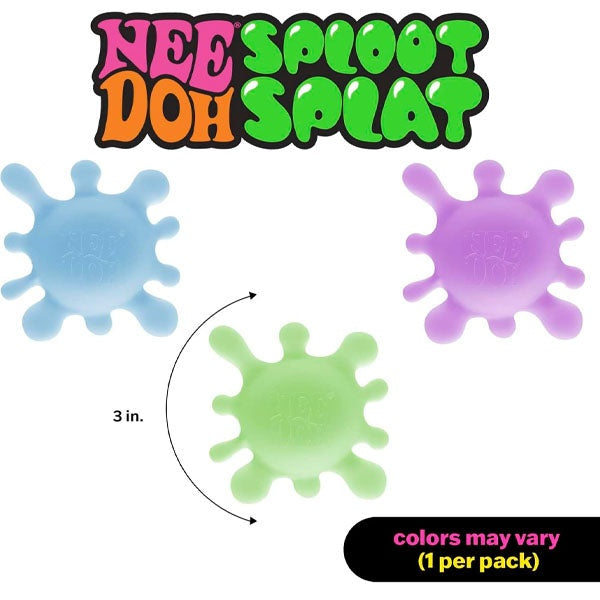 Nee Doh® Sploot Splat Squishy Fidget Stress Ball Toy (1pc) Color Ships Assorted
