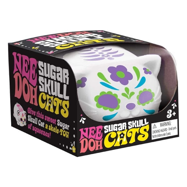 Nee Doh® Sugar Skull Cats Squishy Fidget Toy (1pc) Color Assorted