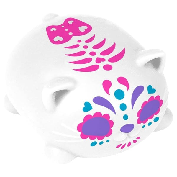 Nee Doh® Sugar Skull Cats Squishy Fidget Toy (1pc) Color Assorted