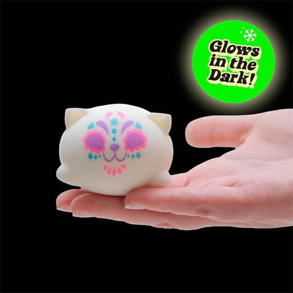 Nee Doh® Sugar Skull Cats Squishy Fidget Toy (1pc) Color Assorted