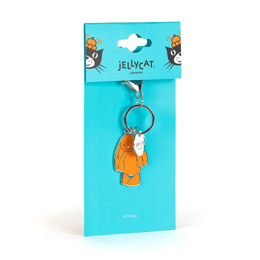 Orange Bashful Keyring