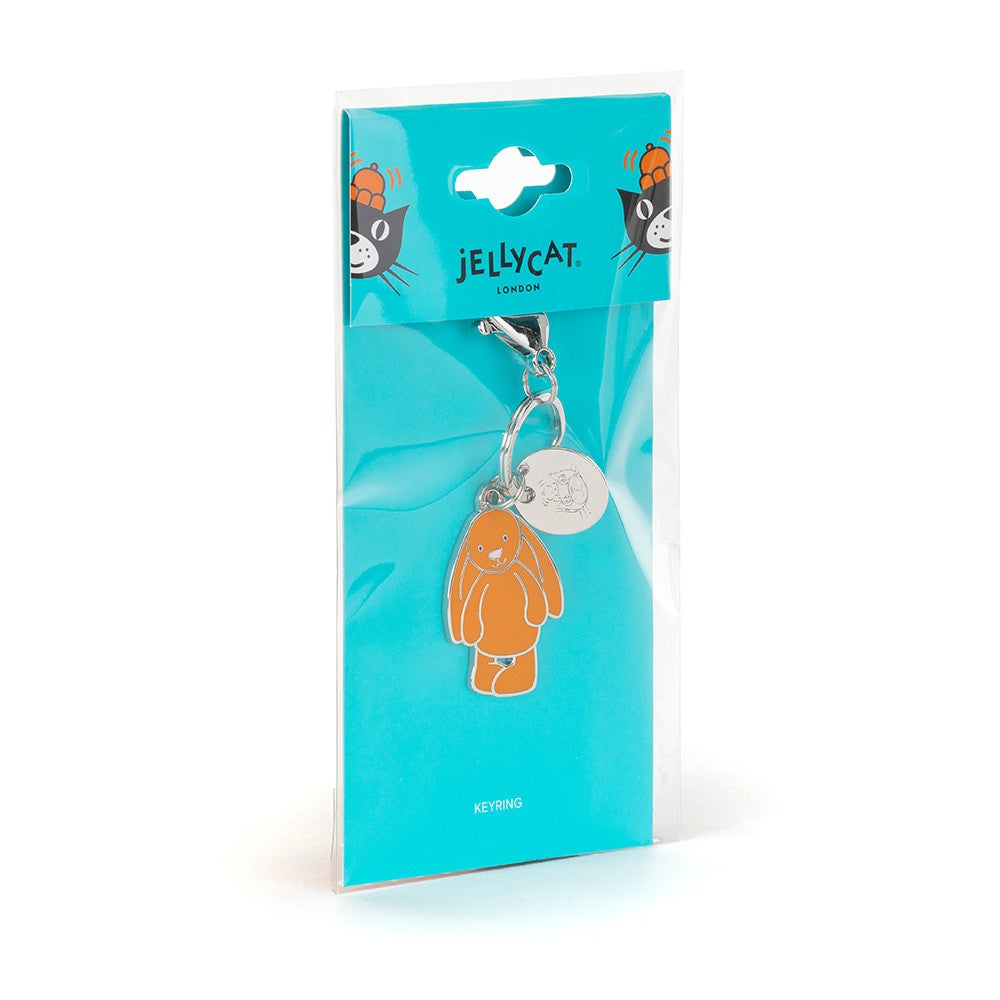 Orange Bashful Keyring