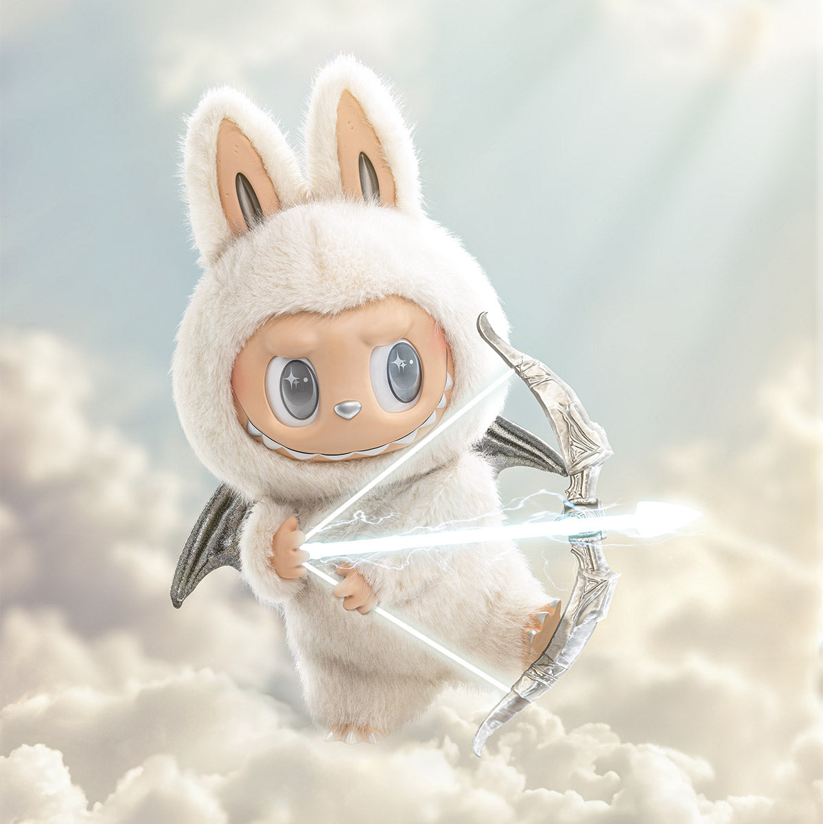 THE MONSTERS - ANGEL IN CLOUDS Vinyl Face Doll – view 4 | The Moon Toys
