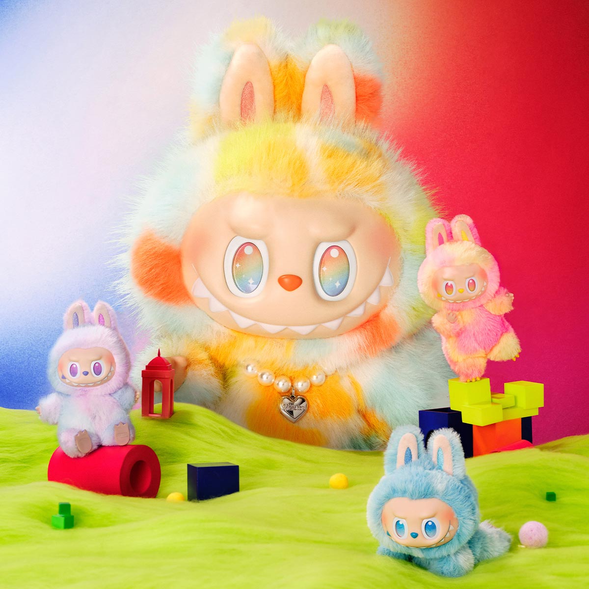 THE MONSTERS Big into Energy Series-ROCK THE UNIVERSE Vinyl Plush Doll – view 4 | The Moon Toys