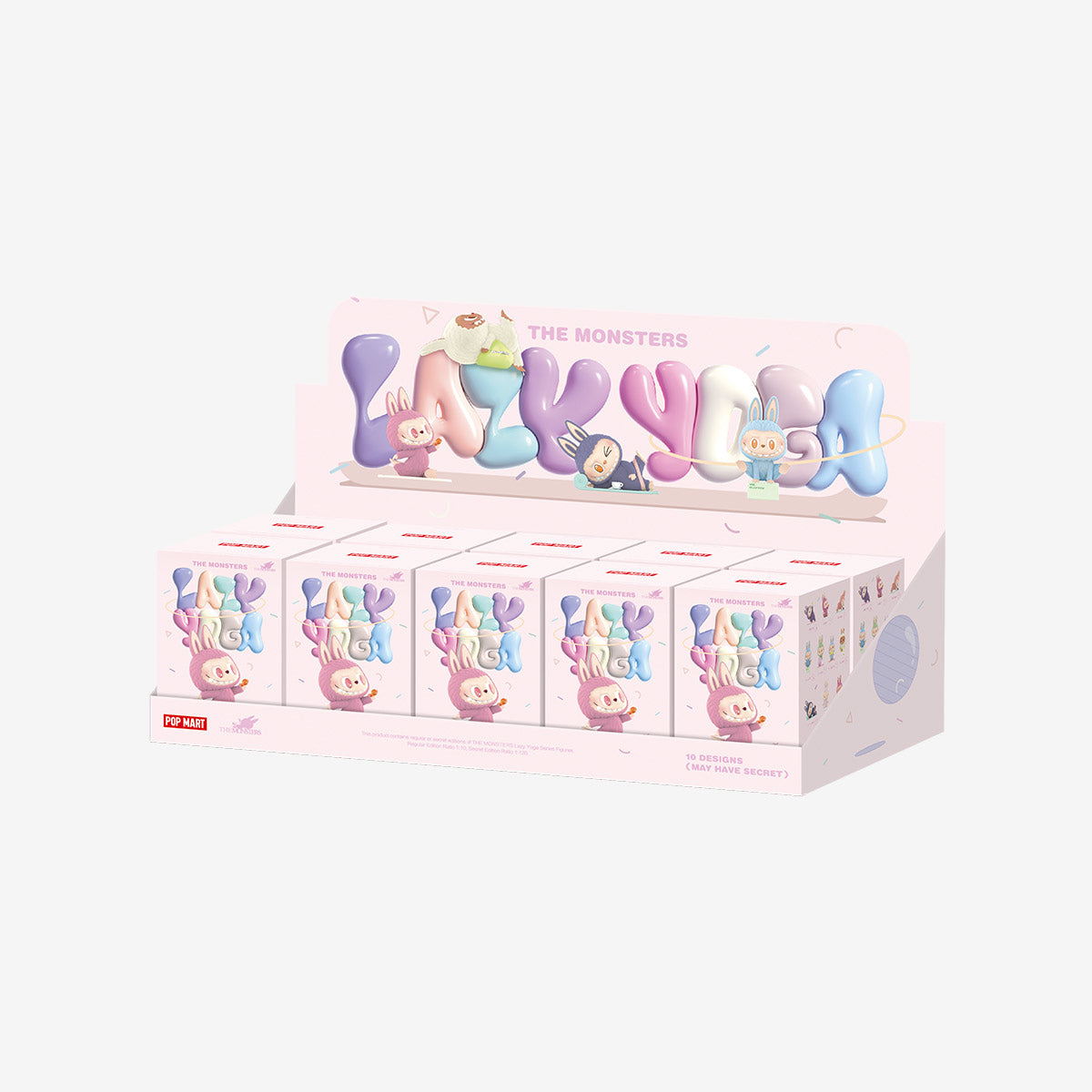 THE MONSTERS Lazy Yoga Series Figures – view 2 | The Moon Toys