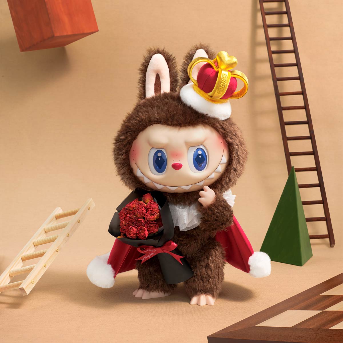 THE MONSTERS Let's Checkmate Series-Vinyl Plush Doll – view 4 | The Moon Toys