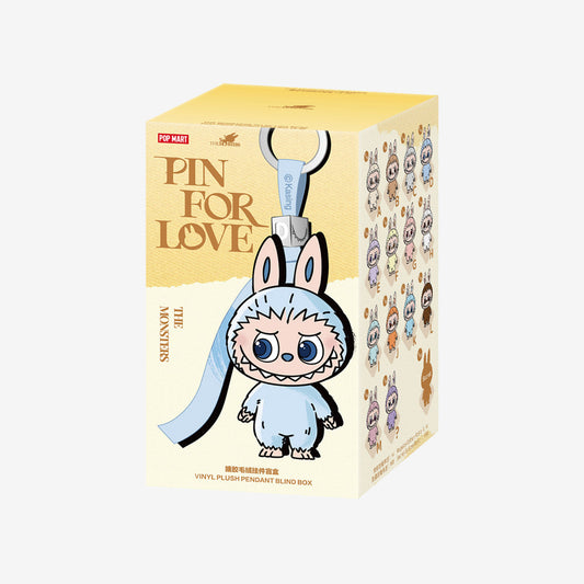 THE MONSTERS Pin for Love Series-Vinyl Plush Pendant Blind Box (A-M) | The Moon Toys