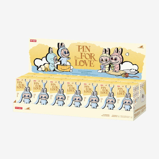 THE MONSTERS Pin for Love Series-Vinyl Plush Pendant Blind Box (A-M) – view 2 | The Moon Toys