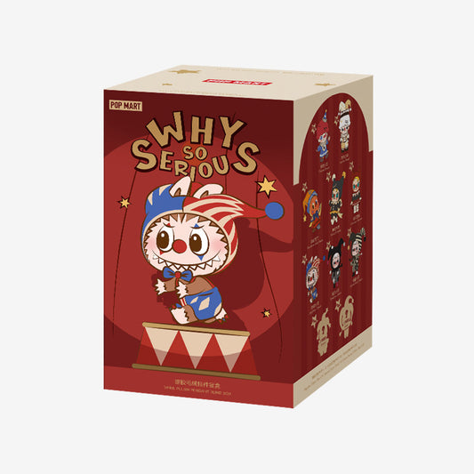 THE MONSTERS WHY SO SERIOUS Series-Vinyl Plush Pendant Blind Box | The Moon Toys